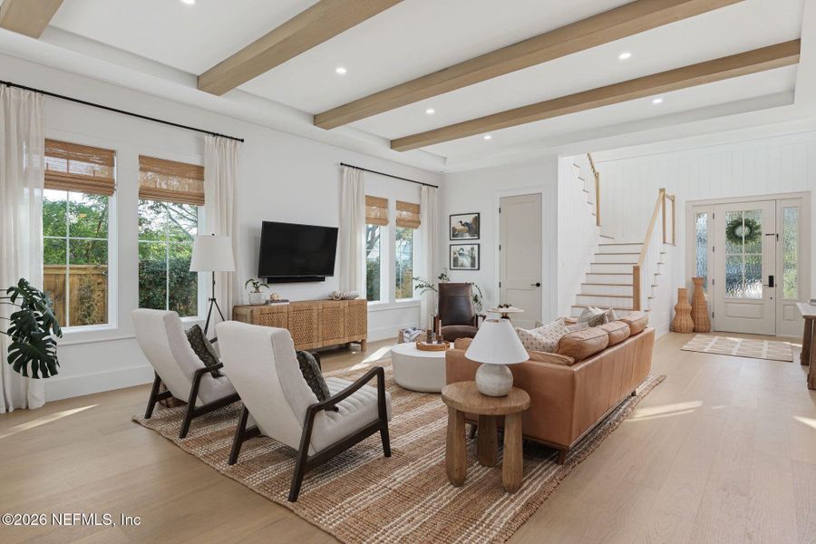 Furnished interior view inside a new home in , Ponte Vedra Beach (Image 7).