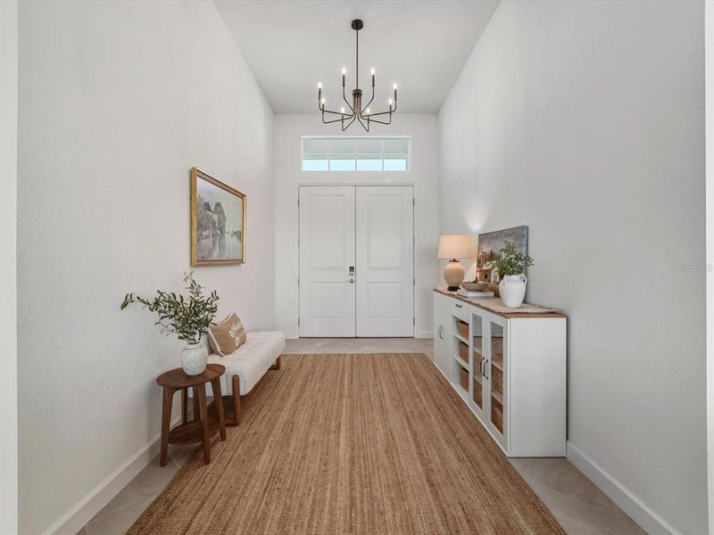 Furnished interior view inside a new home in , Englewood (Image 6).