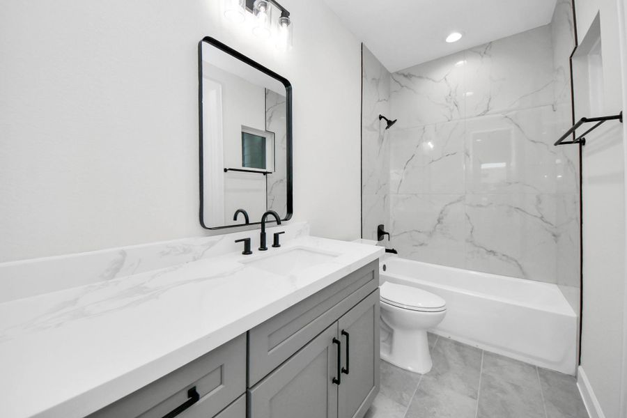 Furnished interior view inside a new home in , Houston (Image 26).