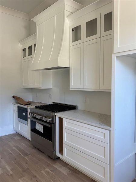 Furnished interior view inside a new home in , Buford (Image 9).
