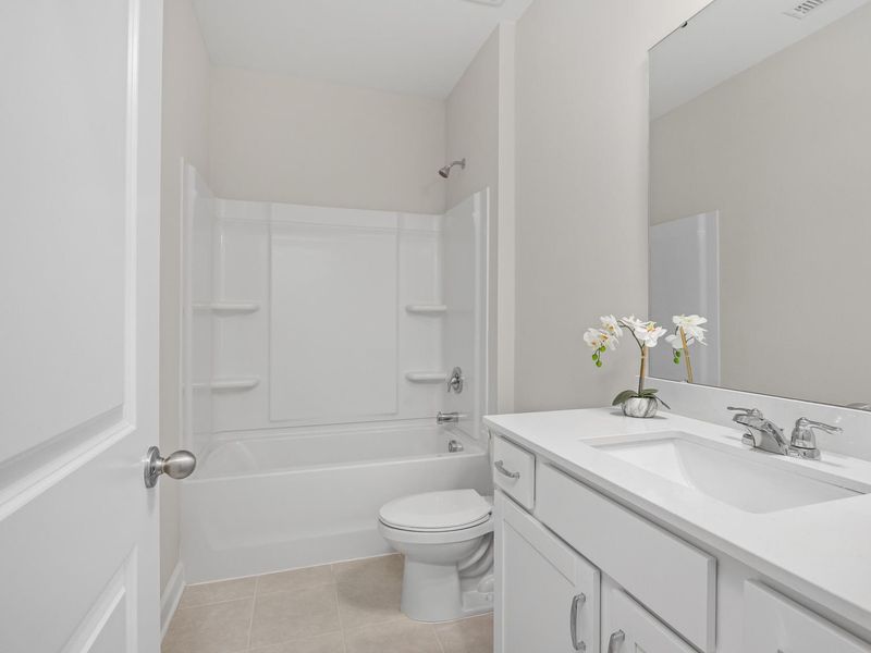 Furnished interior view inside a new home in Gregory Village, Lillington (Image 12).