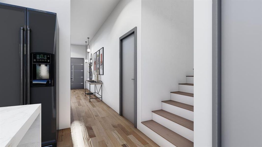 Furnished interior view inside a new home in , Irving (Image 12).