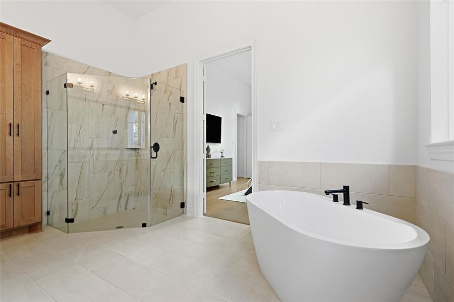 Furnished interior view inside a new home in , Porter (Image 15).