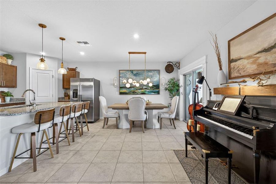 Furnished interior view inside a new home in Laurel Glen, Haines City (Image 11).