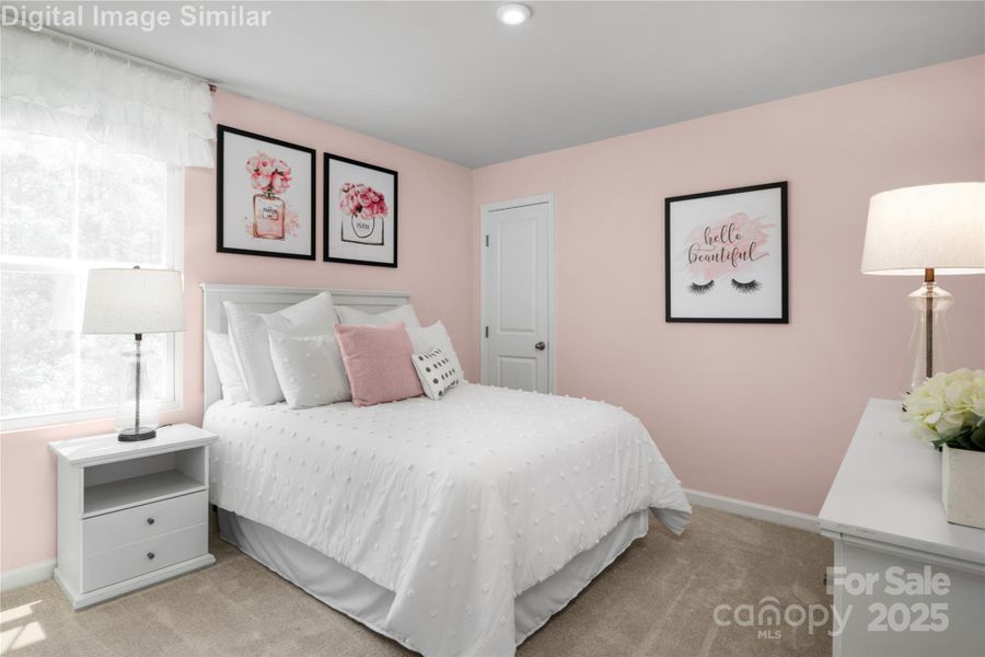 Furnished interior view inside a new home in , China Grove (Image 5).