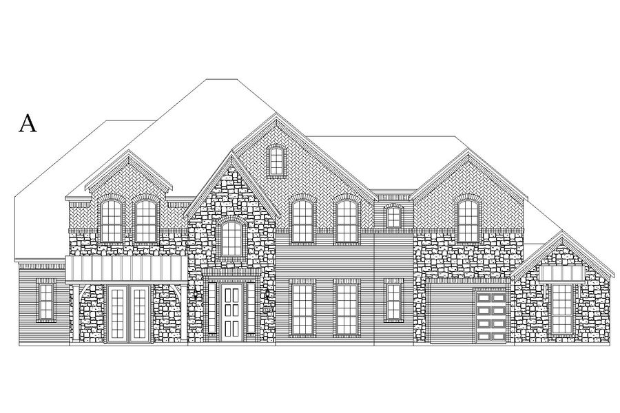 Representative rendering of the exterior for the Riverdale by Windsor Homes (Image 4).