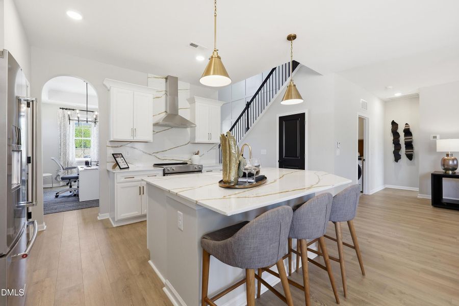 Furnished interior view inside a new home in Holston, Fuquay Varina (Image 4).