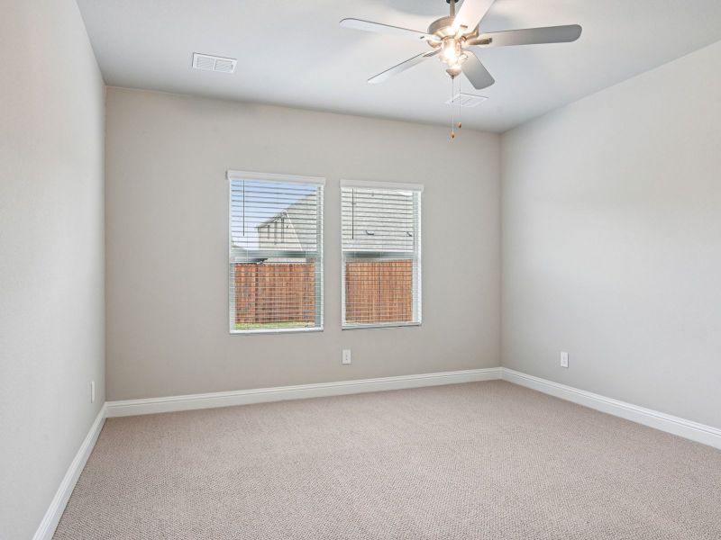 Spacious, unfurnished interior of a new home in Parks at Foster Crossing - Signature Series, Anna (Image 14). Spacious, unfurnished interior of a new home in Parks at Foster Crossing - Signature Series, Anna (Image 14).