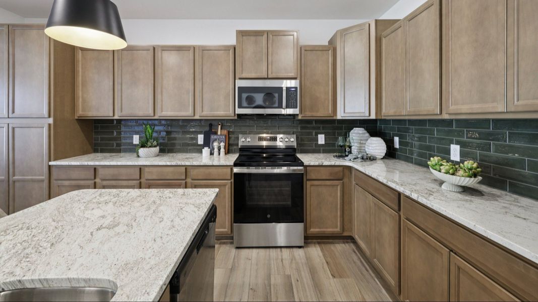 The Litchfield Plan by DBR Homes in Charlotte, NC   -  Kitchen