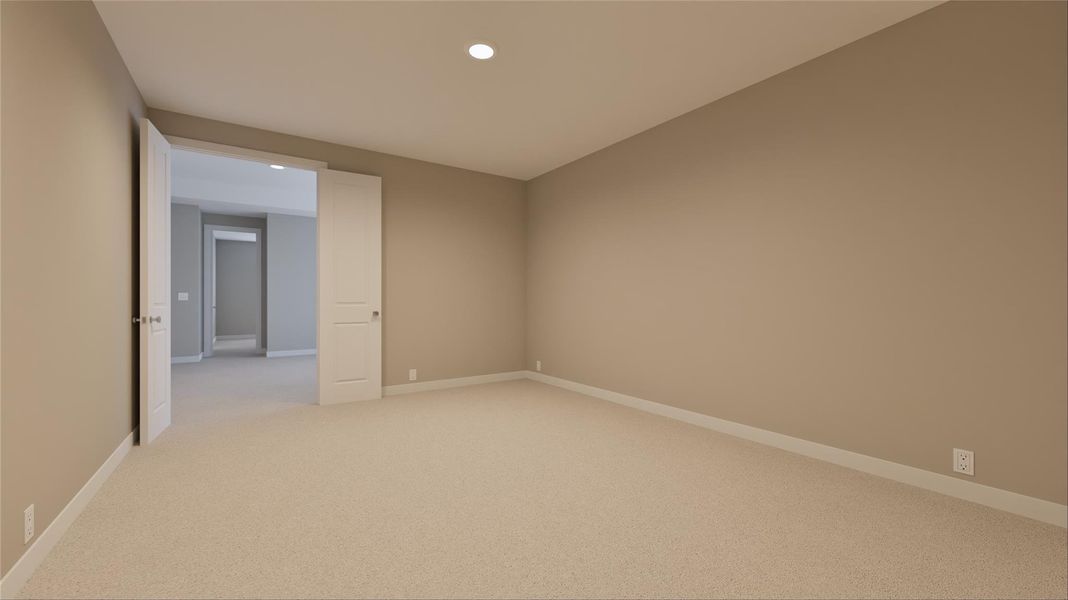 Spacious, unfurnished interior of a new home in Canterra Creek 60', Iowa Colony (Image 14). Spacious, unfurnished interior of a new home in Canterra Creek 60', Iowa Colony (Image 14).