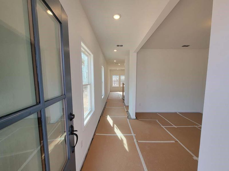 In-progress construction of a new home in The Estates at Casteel, Bethlehem, GA (Image 9).