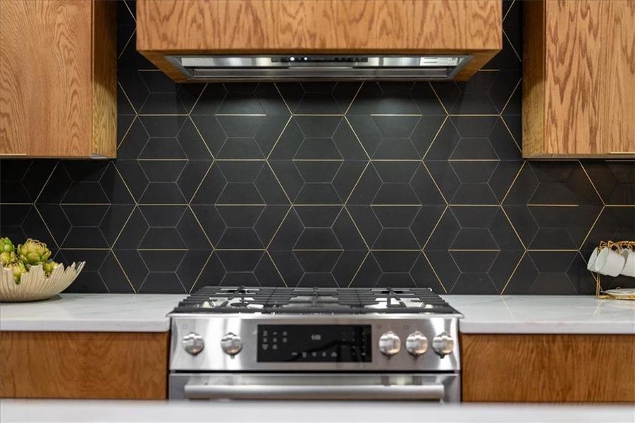 Close-up of interior finishes inside a home in , Atlanta (Image 18).