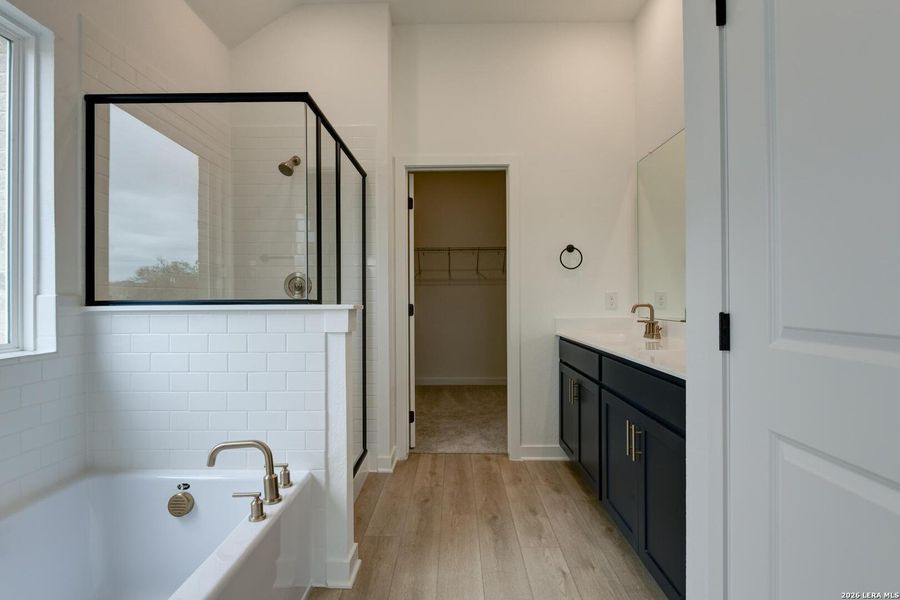 Furnished interior view inside a new home in Arcadia Ridge, San Antonio (Image 15).