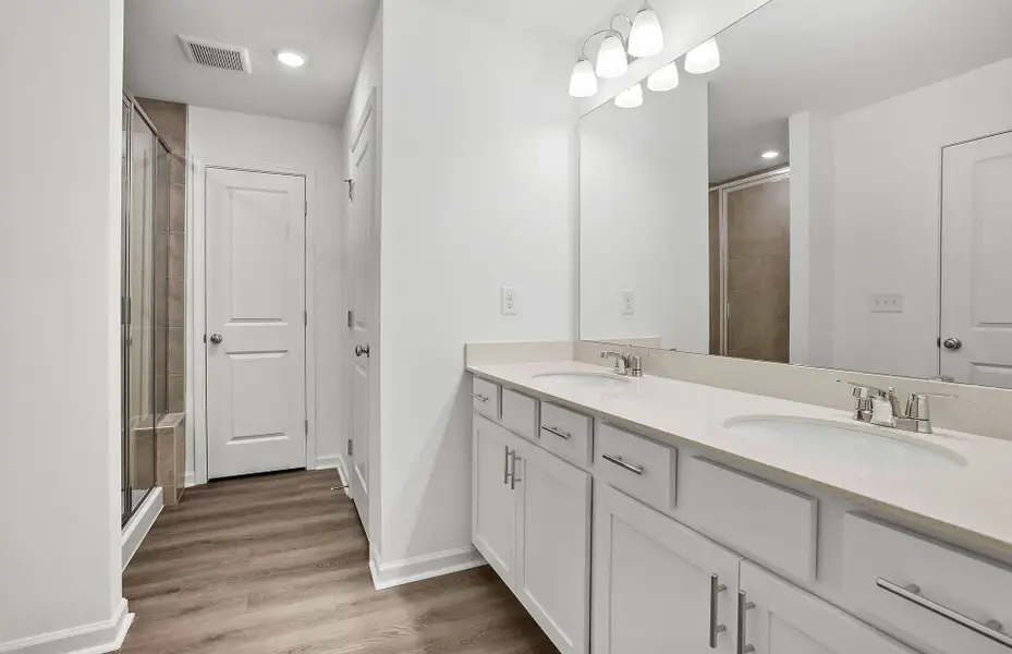 Furnished interior view inside a new home in Mallard Park, Charlotte (Image 11).