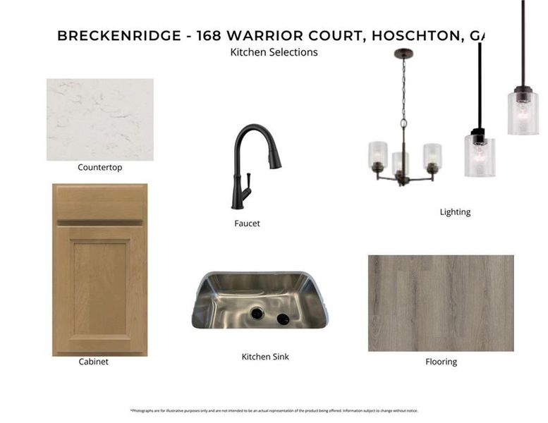 Sample of building materials used in homes in Twin Lakes, Hoschton (Image 3).