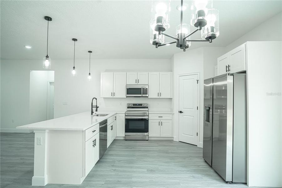 Furnished interior view inside a new home in , Ocala (Image 8).