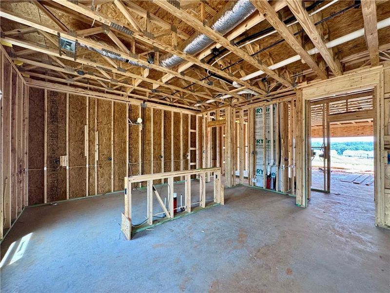In-progress construction of a new home in Eastlyn Crossing, Flowery Branch, GA (Image 8). In-progress construction of a new home in Eastlyn Crossing, Flowery Branch, GA (Image 8).