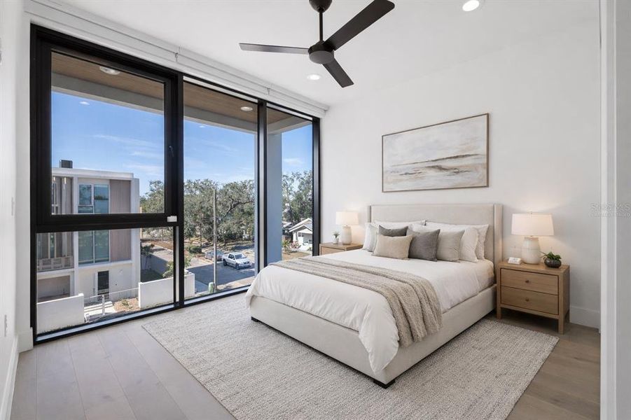 Furnished interior view inside a new home in , Tampa (Image 16).