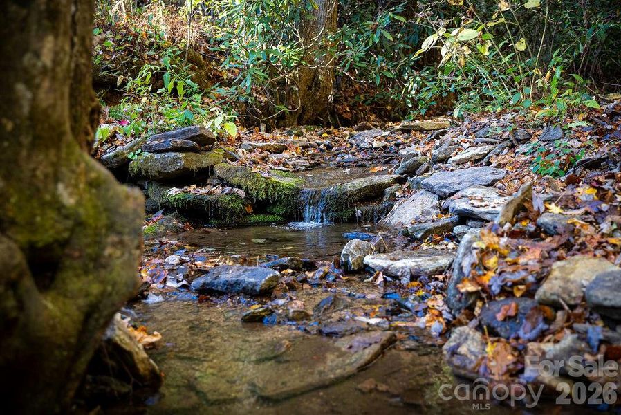 Cold plunge pools and waterfalls