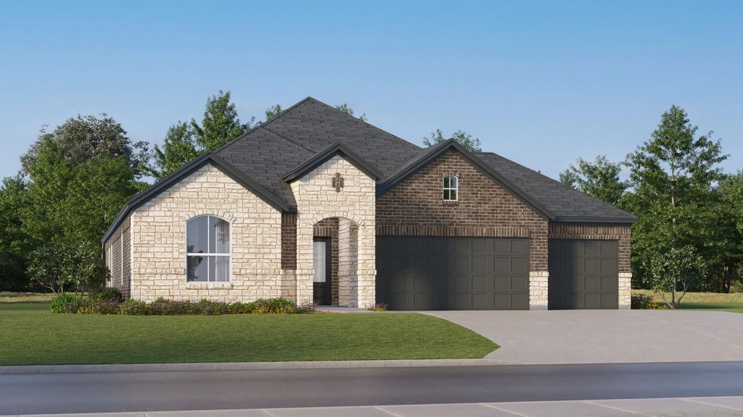 Home exterior render streetview Home exterior render streetview