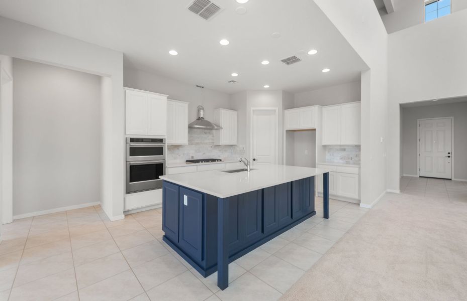 Furnished interior view inside a new home in Legado West, Queen Creek (Image 8).