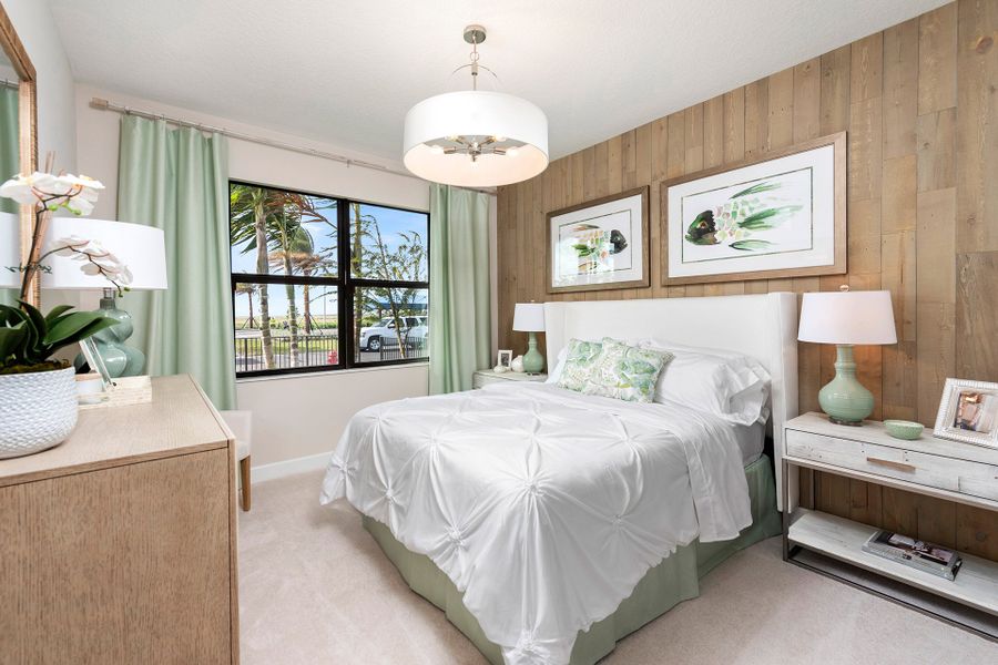 Representative furnished interior of a home built from the Sanderling by GL Homes in Valencia Parc at Riverland, Port St. Lucie (Image 20).
