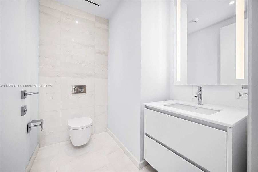 Furnished interior view inside a new home in , Miami (Image 5).