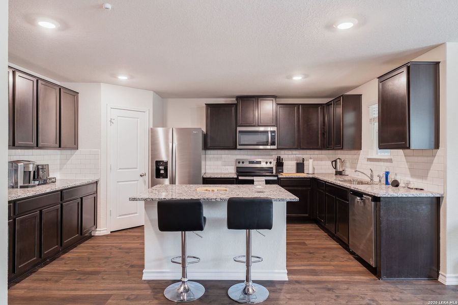 Furnished interior view inside a new home in Laurel Vistas, San Antonio (Image 4).