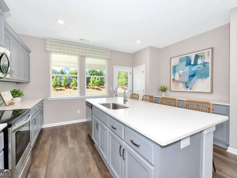 Furnished interior view inside a new home in Ivy Glen, Perry (Image 6).