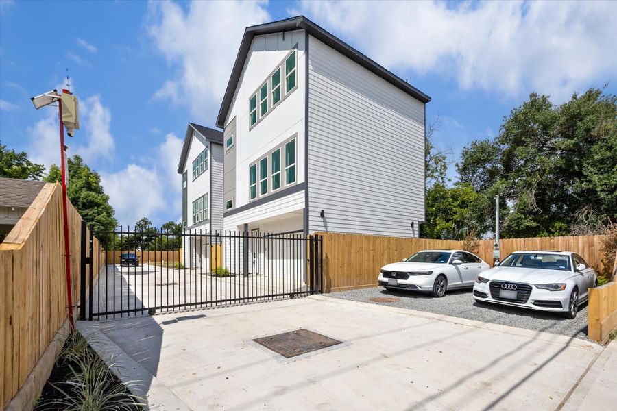 A common amenity includes off street guest parking available for two vehicles. A common amenity includes off street guest parking available for two vehicles.