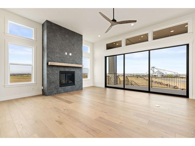 Spacious, unfurnished interior of a new home in RainDance, Windsor (Image 39).