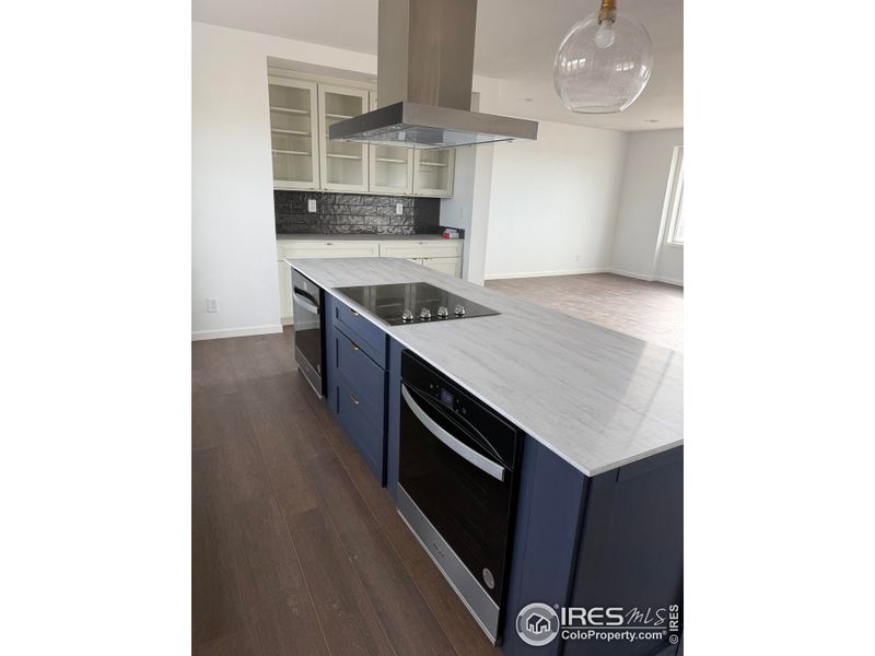 Hibachi Grill Style Island