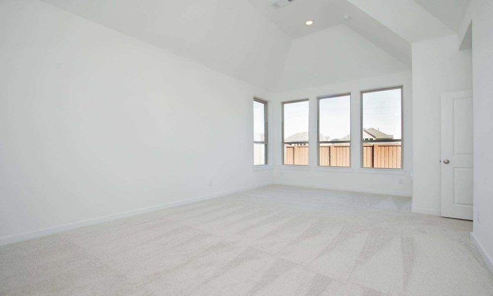 Representative Primary Bedroom - some options shown