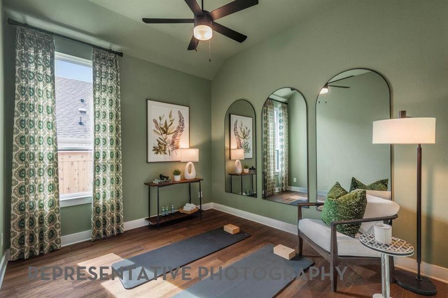 Furnished interior view inside a new home in Goodland, Midlothian (Image 25).