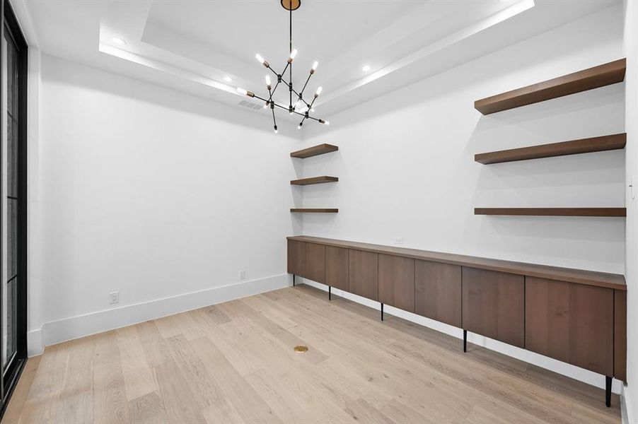 Spacious, unfurnished interior of a new home in Fields, Frisco (Image 19). Spacious, unfurnished interior of a new home in Fields, Frisco (Image 19).