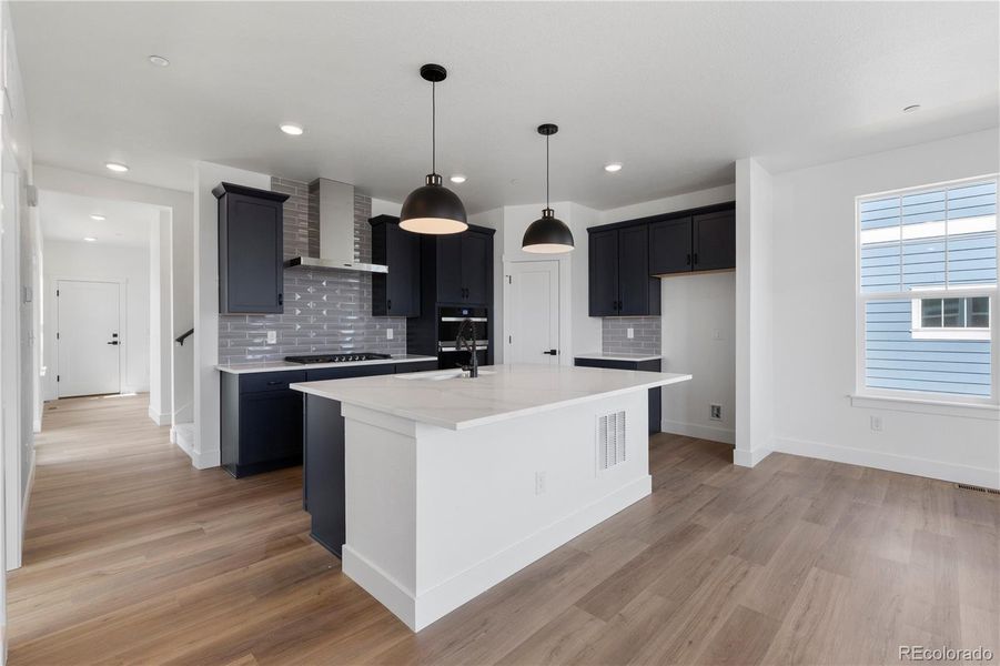 Furnished interior view inside a new home in Westerly, Erie (Image 4).