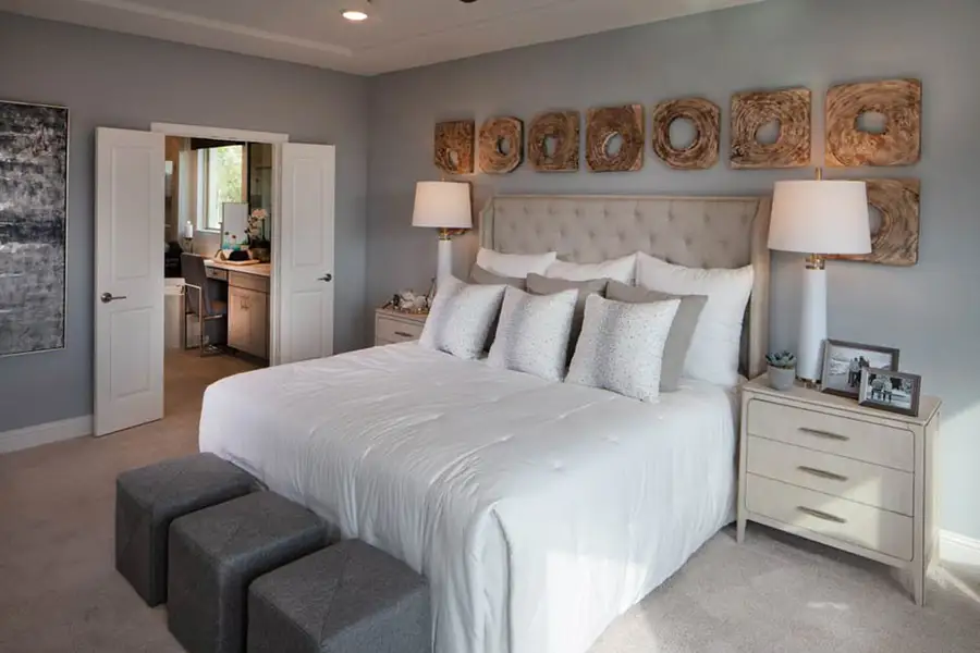 Furnished interior view inside a new home in Highland Lakes, McKinney (Image 3).