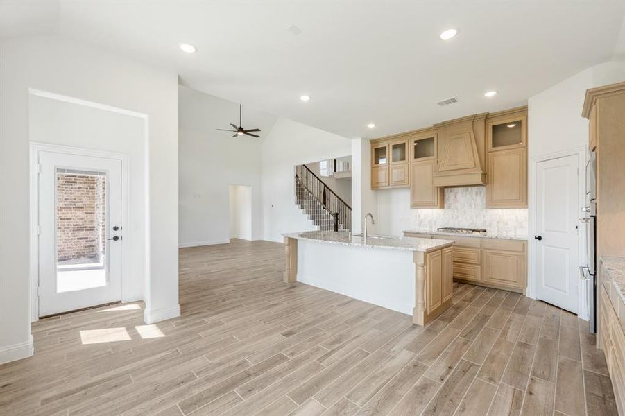 Furnished interior view inside a new home in Rockwood 90, Mansfield (Image 8). Furnished interior view inside a new home in Rockwood 90, Mansfield (Image 8).