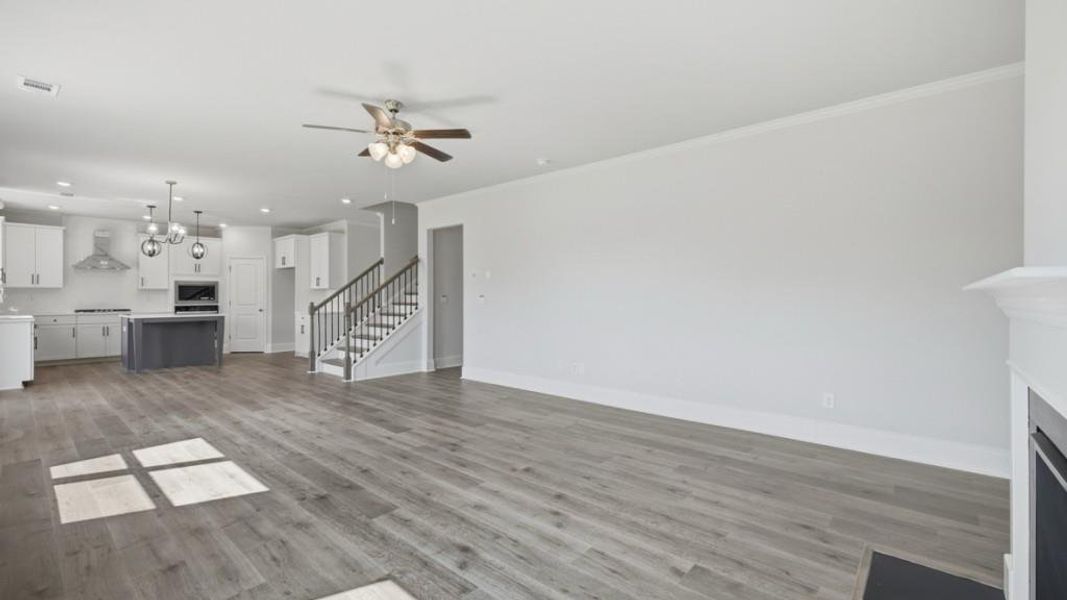 Spacious, unfurnished interior of a new home in Butner Estates, South Fulton (Image 29).