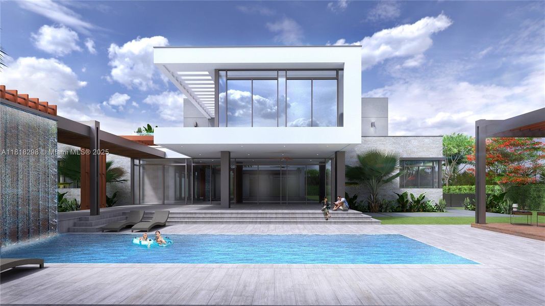 Exterior details and patio area of a home in , Pinecrest (Image 12).