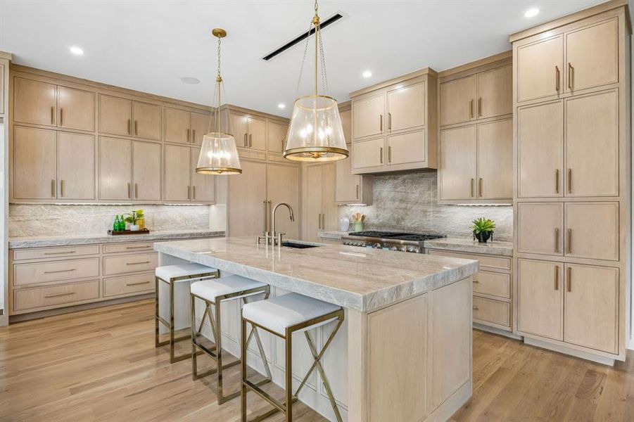 Furnished interior view inside a new home in , Dallas (Image 16).