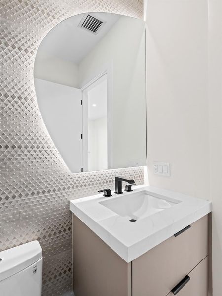 Furnished interior view inside a new home in , Fort Lauderdale (Image 8). Furnished interior view inside a new home in , Fort Lauderdale (Image 8).