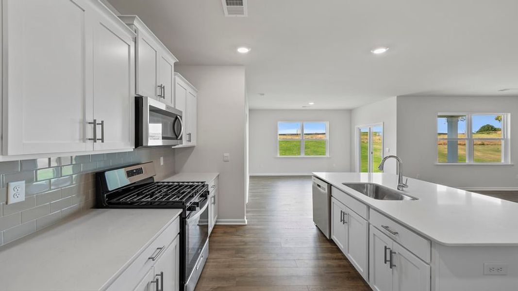 Furnished interior view inside a new home in Sherwood Gardens, Landrum (Image 7).