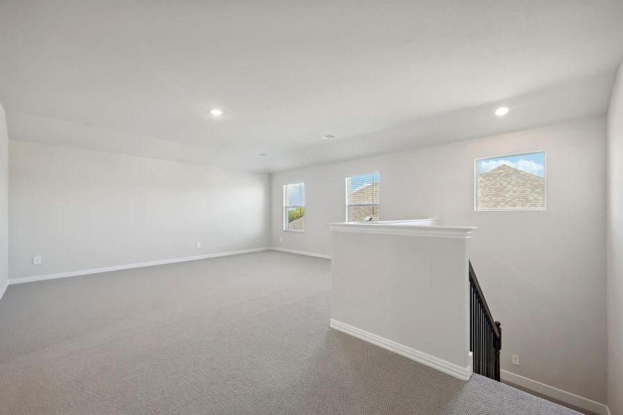 Photo is not of the actual home, but is an inspirational photo of builder’s model home and may depict options, furnishings, and/or decorator features that are not included.