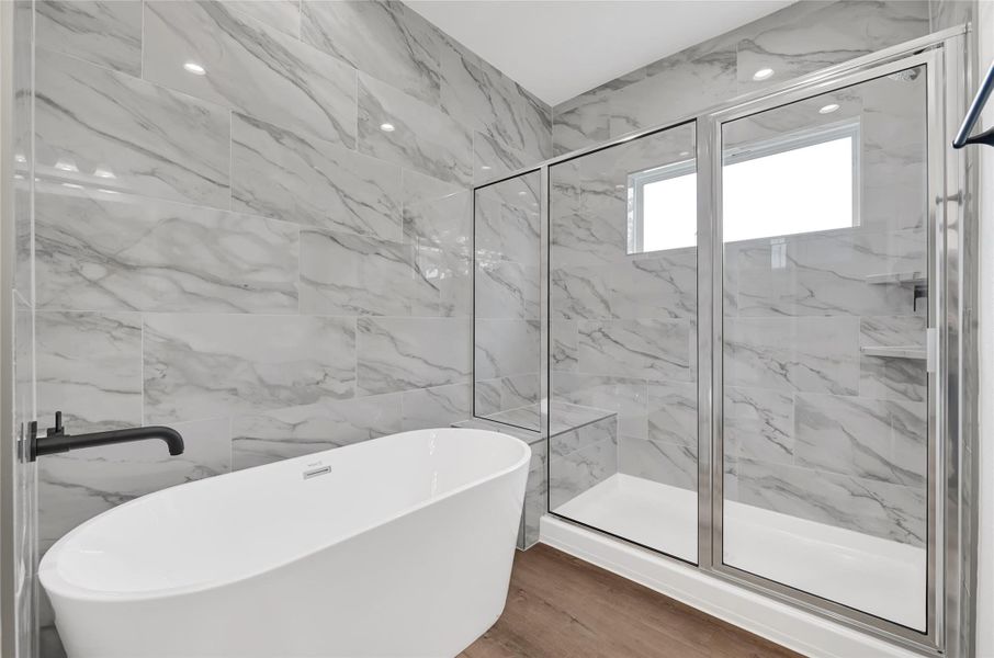 Furnished interior view inside a new home in , Houston (Image 8).