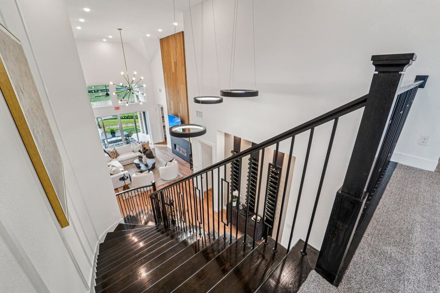 Furnished interior view inside a new home in Briarley, Montgomery (Image 69).