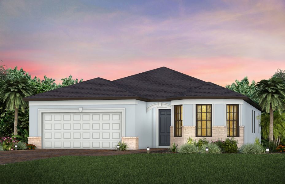 Exterior FM2 with optional stone Exterior FM2 with optional stone