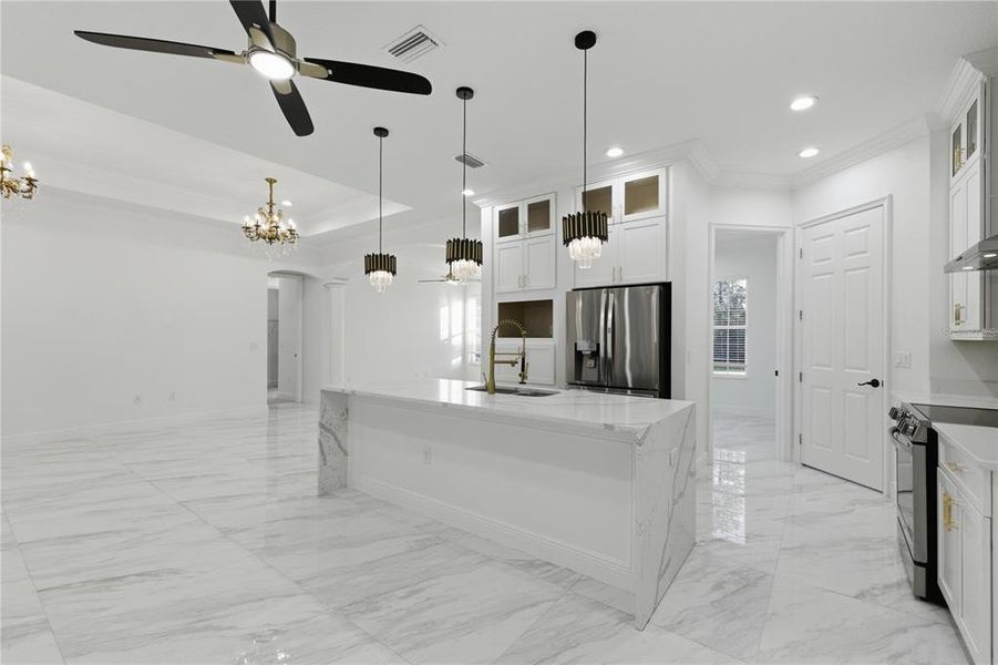 Furnished interior view inside a new home in , Ocala (Image 7).