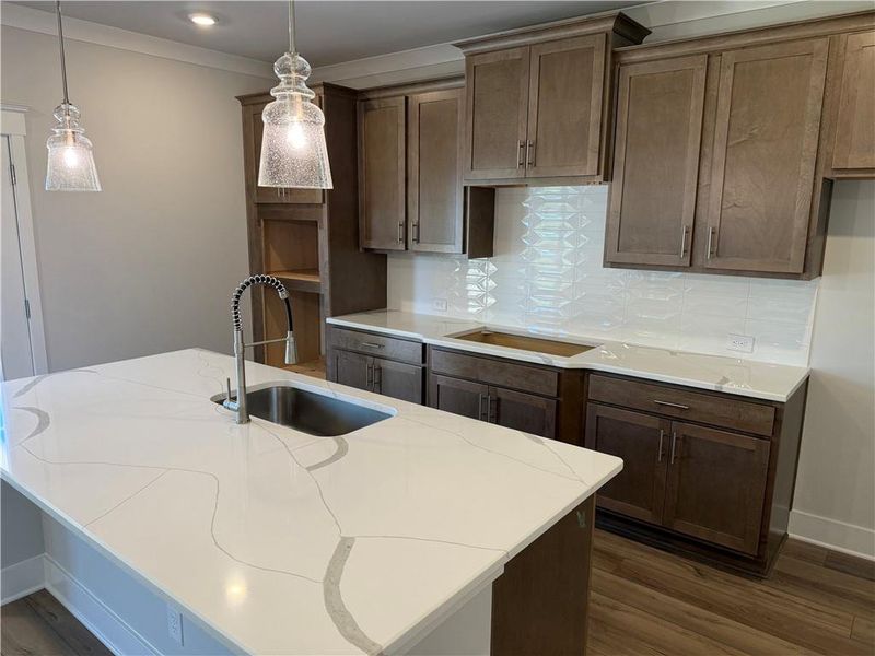 Furnished interior view inside a new home in Pinecrest Ridge, Dacula (Image 8).