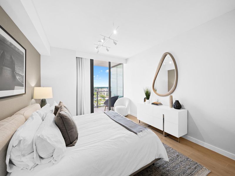 Furnished interior view inside a new home in , Pompano Beach (Image 18).